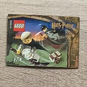 Harry Potter Lego set Flying Lesson Draco Harry minifig 4711